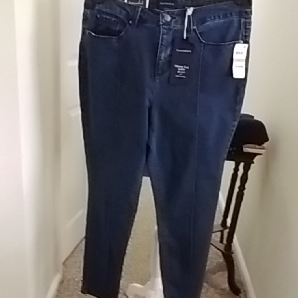 Charter Club Womens Bristol Skinny Ankle Jeans NWT Size 14